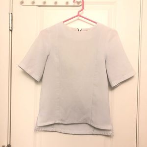 Topshop basic white top